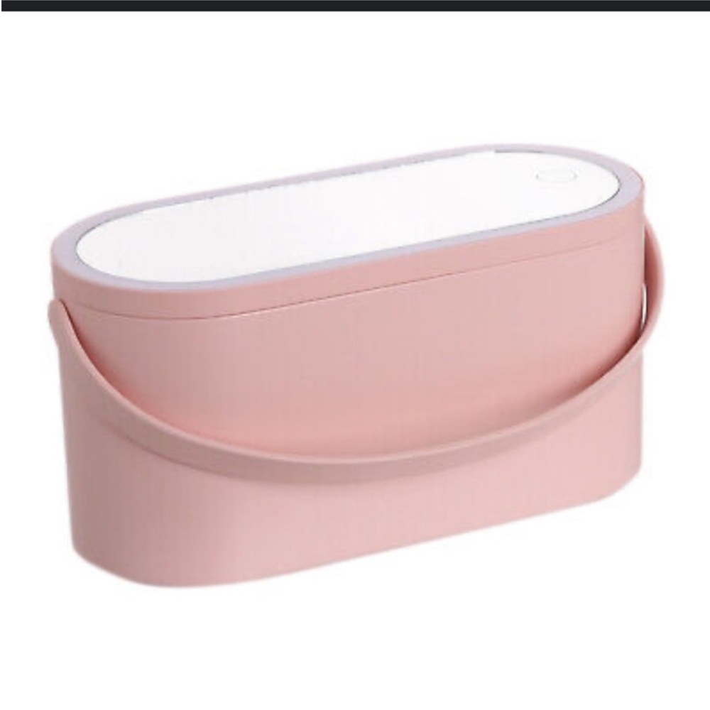 Travel Makeup Organizer Box with Mirror‎ LED light